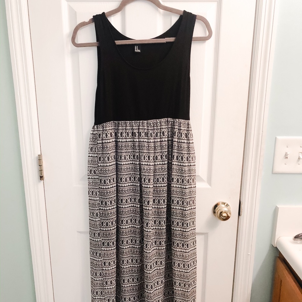 Forever 21 Print Maxi Dress